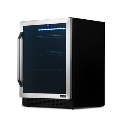 Image showing 8 th NewAir FlipShelf 24 in. 179 Can or 49 Bottle, Built-in or Freestanding Wine and Beverage Fridge