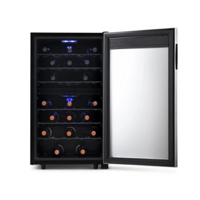 Image showing 5 th NewAir 4.17 cu. ft. 43-Bottle Freestanding Dual Zone Wine Fridge