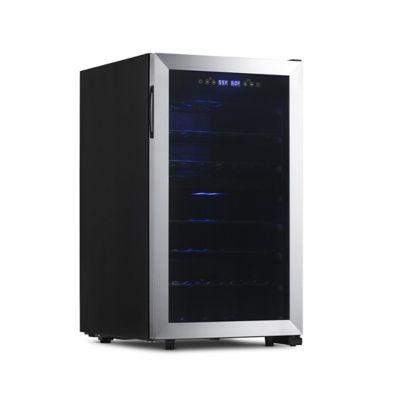 Image showing 7 th NewAir 4.17 cu. ft. 43-Bottle Freestanding Dual Zone Wine Fridge
