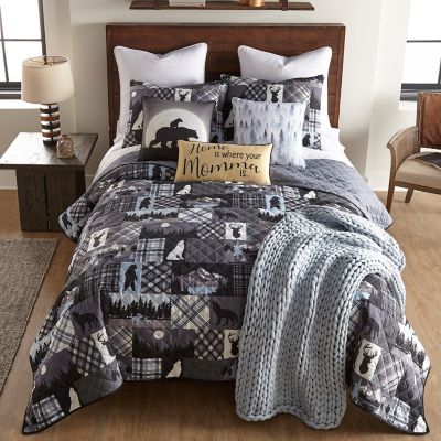 Donna Sharp Nightly Walk Quilt Set, 3 pc.