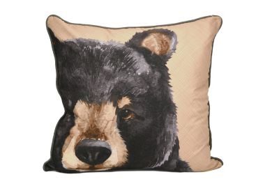 Donna Sharp Canoe Trip Bear Decorative Pillow