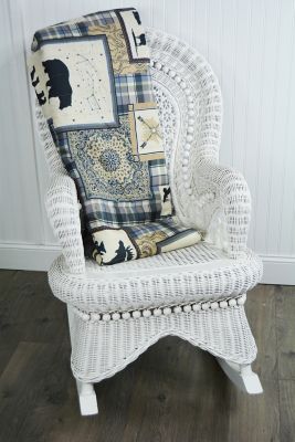 Image showing  Forest Symbols Decorative Throw Blanket, 50 in. x 60 in.