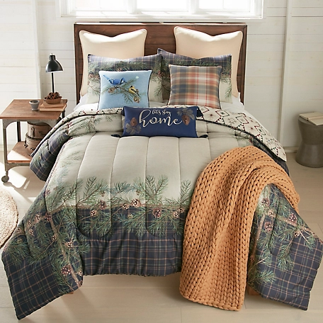 Donna Sharp Pine Boughs Comforter Set, 3 pc.