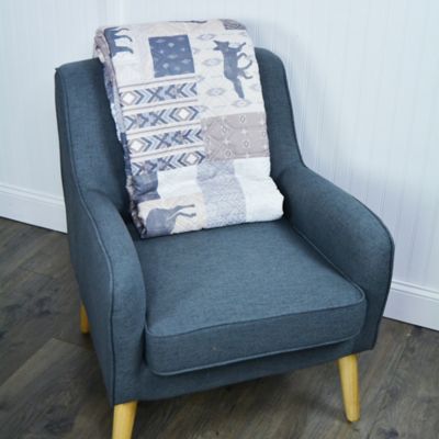 Image showing  Indoor Wyoming Decorative Throw Blanket, 50 in. x 60 in.