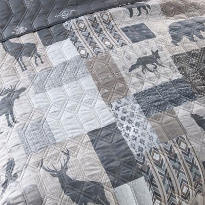 Image showing  Indoor Wyoming Decorative Throw Blanket, 50 in. x 60 in.