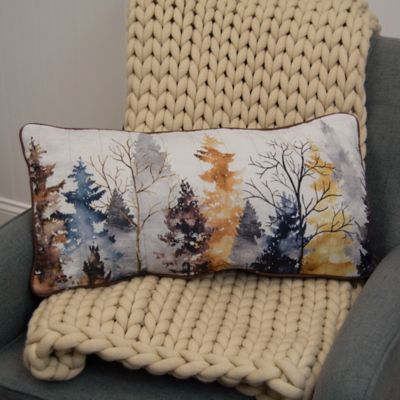 Donna Sharp Bear Mirage Trees Decorative Pillow