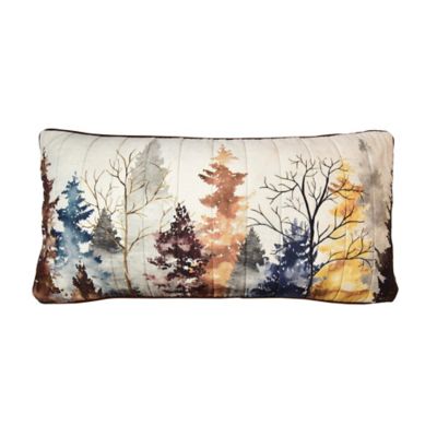 Image showing  Bear Mirage Trees Decorative Pillow