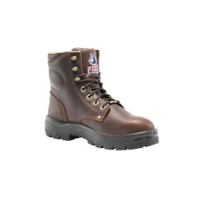 Image showing  Men's Steel Toe Argyle Waterproof Lace-Up Ankle Boots