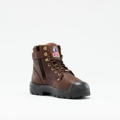 Steel Blue Men's Steel Toe Argyle Zip Bump PR Met Guard Work Boots, 6 in.