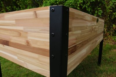 Image showing  5.75 cu. ft. Red Cedar Winston Raised Garden