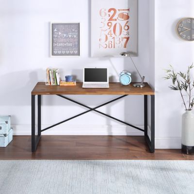 Image showing  Concord Live Edge Solid Wood Desk