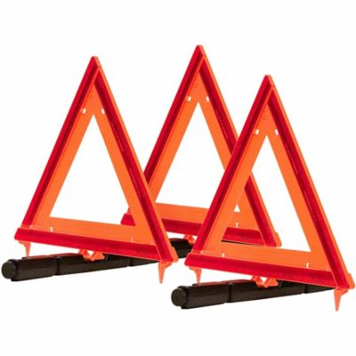 Blazer International Collapsible Warning Triangle Kit, 3-Pack