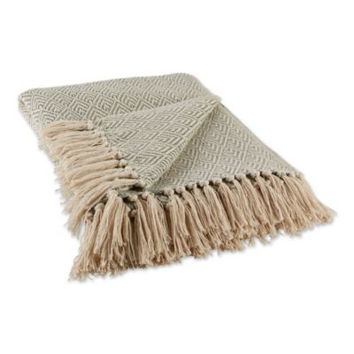 Design Imports Diamond Throw Blanket