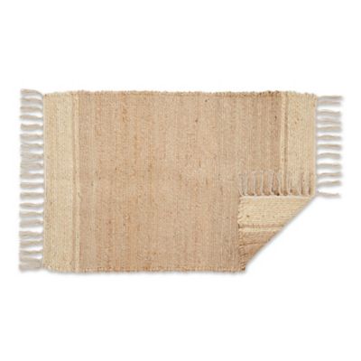 Image showing  Jute Chevron Hand Loomed Rug