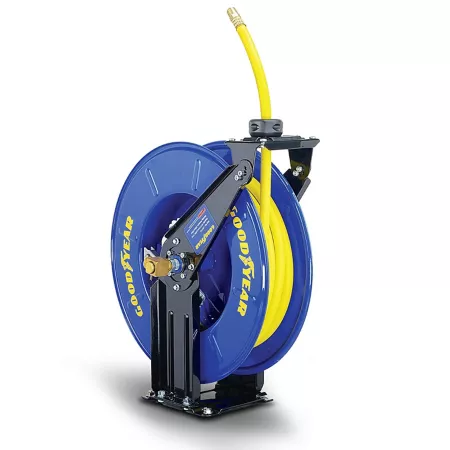 Goodyear 3/8 in x 50 ft Retractable Air/Water Hose Reel Air Hose Reels