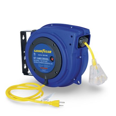 Retractable Reel In Electrical Extension Cords for sale