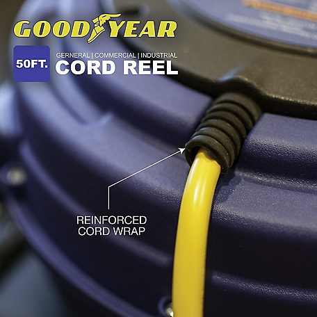 Goodyear Wall Mounting cord Reel Including Cord Length 50' / 15m