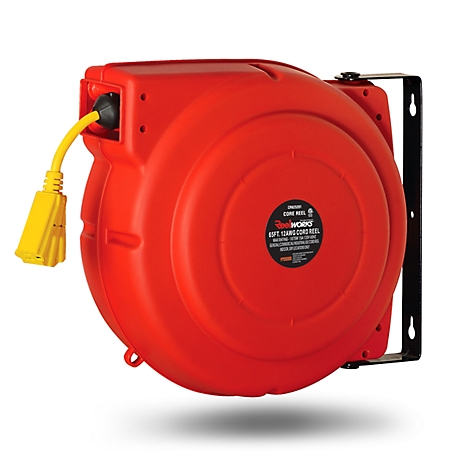 ReelWorks 65 ft. Indoor/Outdoor Retractable Extension Cord Reel at Tractor  Supply Co.