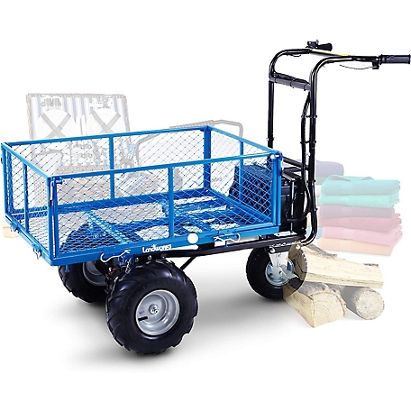 Landworks 6 cu. ft. 500 lb. Capacity Utility Cart Hand Truck Power Wagon FTF-GUO010