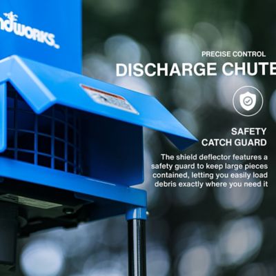 Image showing  0.5 in. Diameter 15A Electric Leaf Mulcher/Shredder