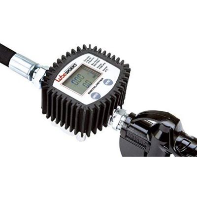 Image showing 5 th Lubeworks 9V Air-Operated Digital Oil Control Valve Dispensing Nozzle, 10 GPM