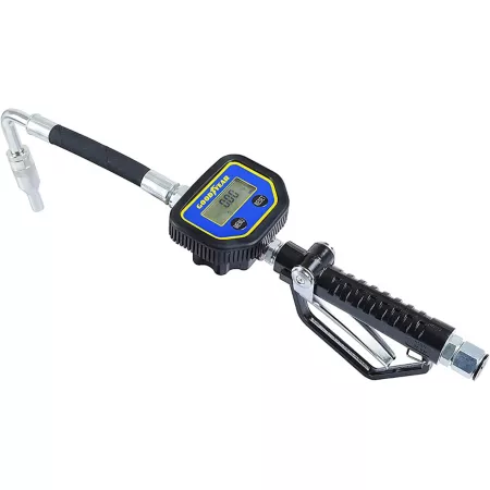 Goodyear 3.6V Battery Powered Digital Oil Control Valve Dispenser Nozzle 10 GPM Fuel Transfer Tank Accessories