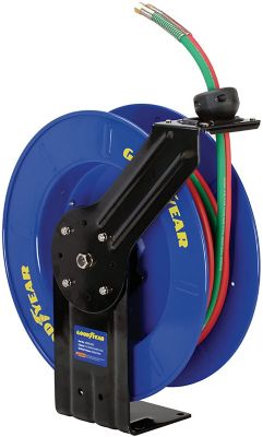 Image showing  1/4 in. x 50 ft. Retractable Welding Hose Reel