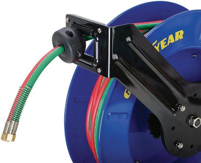 Image showing  1/4 in. x 50 ft. Retractable Welding Hose Reel