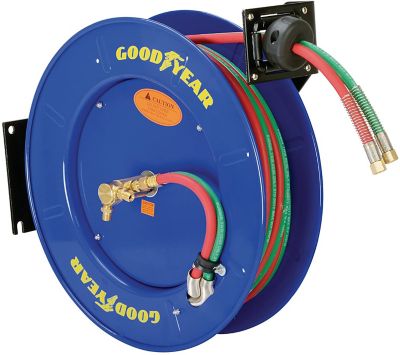 Image showing  1/4 in. x 50 ft. Retractable Welding Hose Reel