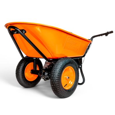 SuperHandy 4 cu. ft. 330 lb. Capacity Electric Wheelbarrow/Utility Cart