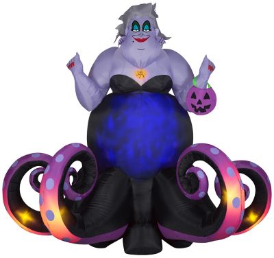 Gemmy Animated Projection Airblown Ursula Inflatable Decoration