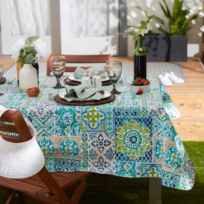 Image showing 2 th DII Vinyl Tablecloth Table Linens