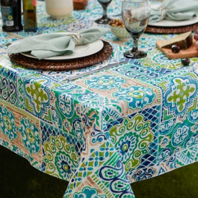 Image showing 3 th DII Vinyl Tablecloth Table Linens