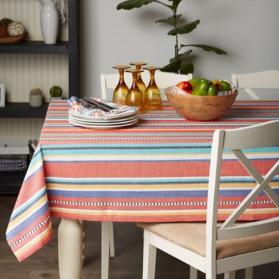 Image showing  Verano Stripe Tablecloth