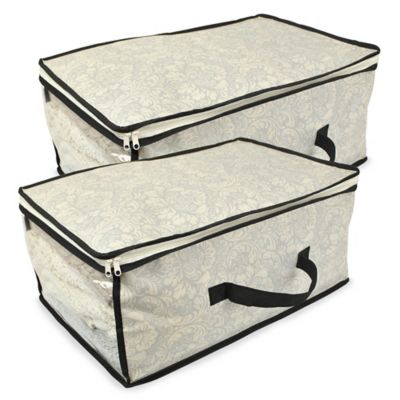 Design Imports Closet Storage Bins, 18 in. x 12 in. x 8 in., 2 pc.