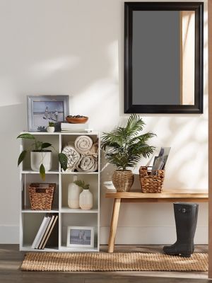 Image showing  Hyacinth Storage Baskets, Brown, 2-Pack