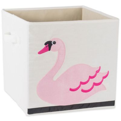 Design Imports Kids Felt Cube Storage Bin