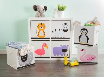 Image showing  Kids' Felt Cube Storage Bin, 13 in. x 13 in. x 13 in.