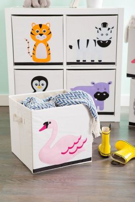 Image showing 5 th DII Kids' Felt Cube Storage Bin, 13 in. x 13 in. x 13 in.