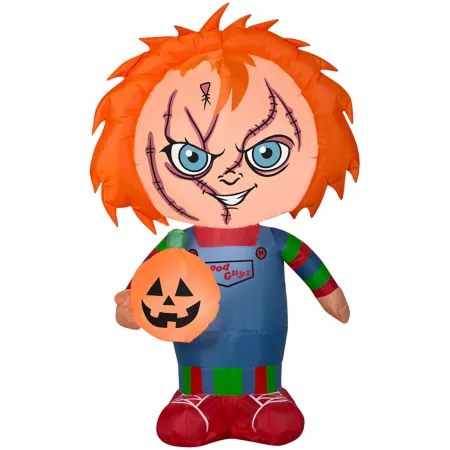 Gemmy Airblown Chucky Halloween Stylized Universal Inflatable Small Halloween Inflatables