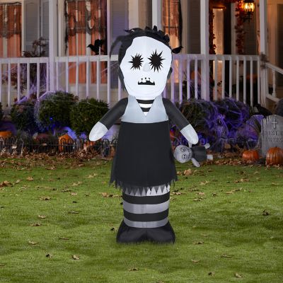 Image showing  Airblown Outdoor Lifeless Girl with Doll Decor (OPP)