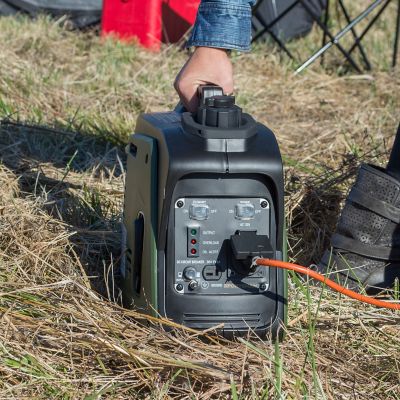 Image showing  1,000/800-Watt Gasoline Powered Inverter Portable Generator