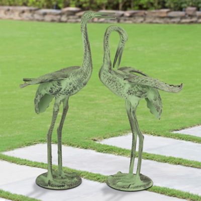 SPI Home 2 pc. Hungry Crane Garden Sculpture Set