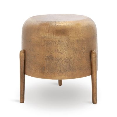 Image showing  3-Legged Side Table, Brass