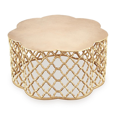 SPI Home Honeycomb Pattern End Table