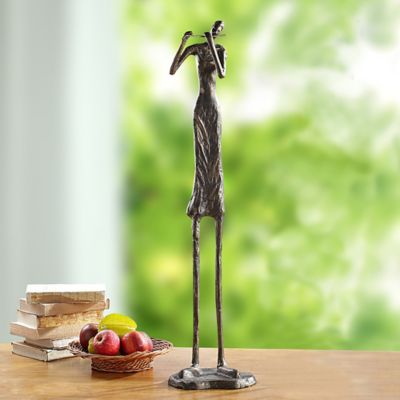 SPI Home Fabulous Flutist Figure Sculpture