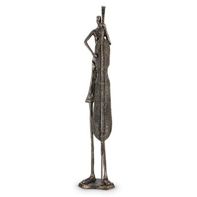 Image showing  Bodacious Bassist Figure Sculpture, 41 in. x 8.5 in. x 7.5 in.