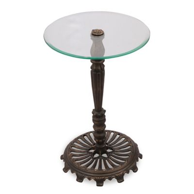 SPI Home Elegant Column End Table