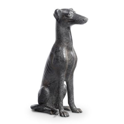 Image showing  Loyal Greyhound Sculpture, 19 in. x 12 in. x 7.5 in.