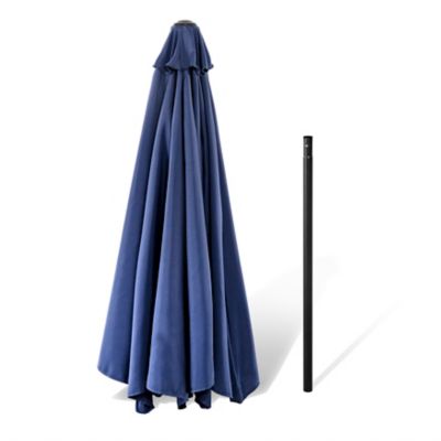 Image showing 6 th Nuu Garden 10 ft. Outdoor Aluminum Patio Umbrella, Blue